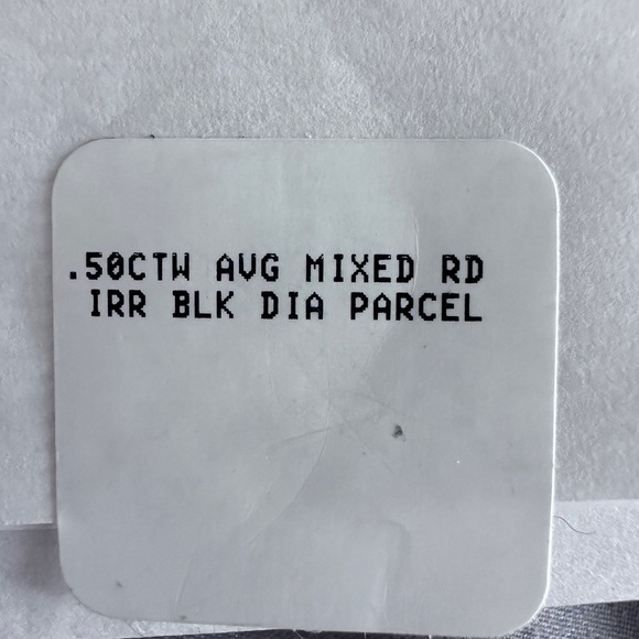 Irradiated black diamonds .50ctw - Picture 4 of 6